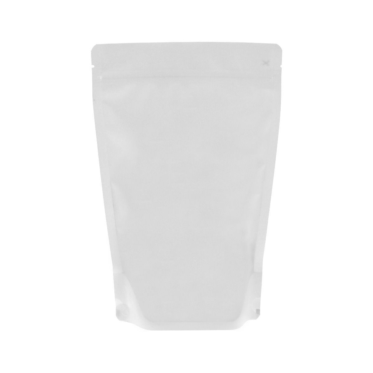 Sachet Stand-up - mat blanc (100% recyclable)