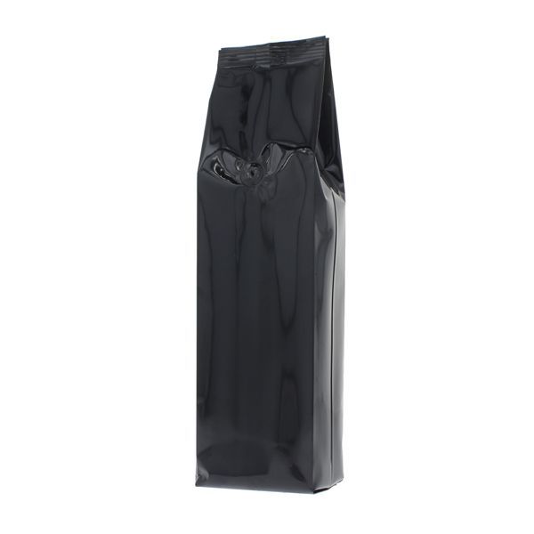 Sac à Café à Soufflet latéral - Brillant Noir